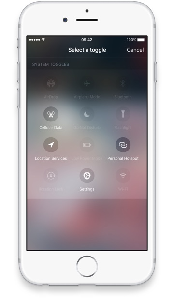 iOS 10 Control Center concept Sam Beckett image 003