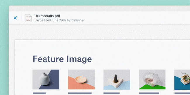 Dropbox for Mac annotations animation