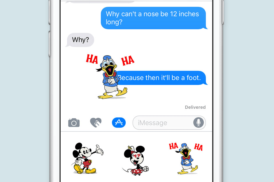 iOS 10 Stickers Messages App iMessage