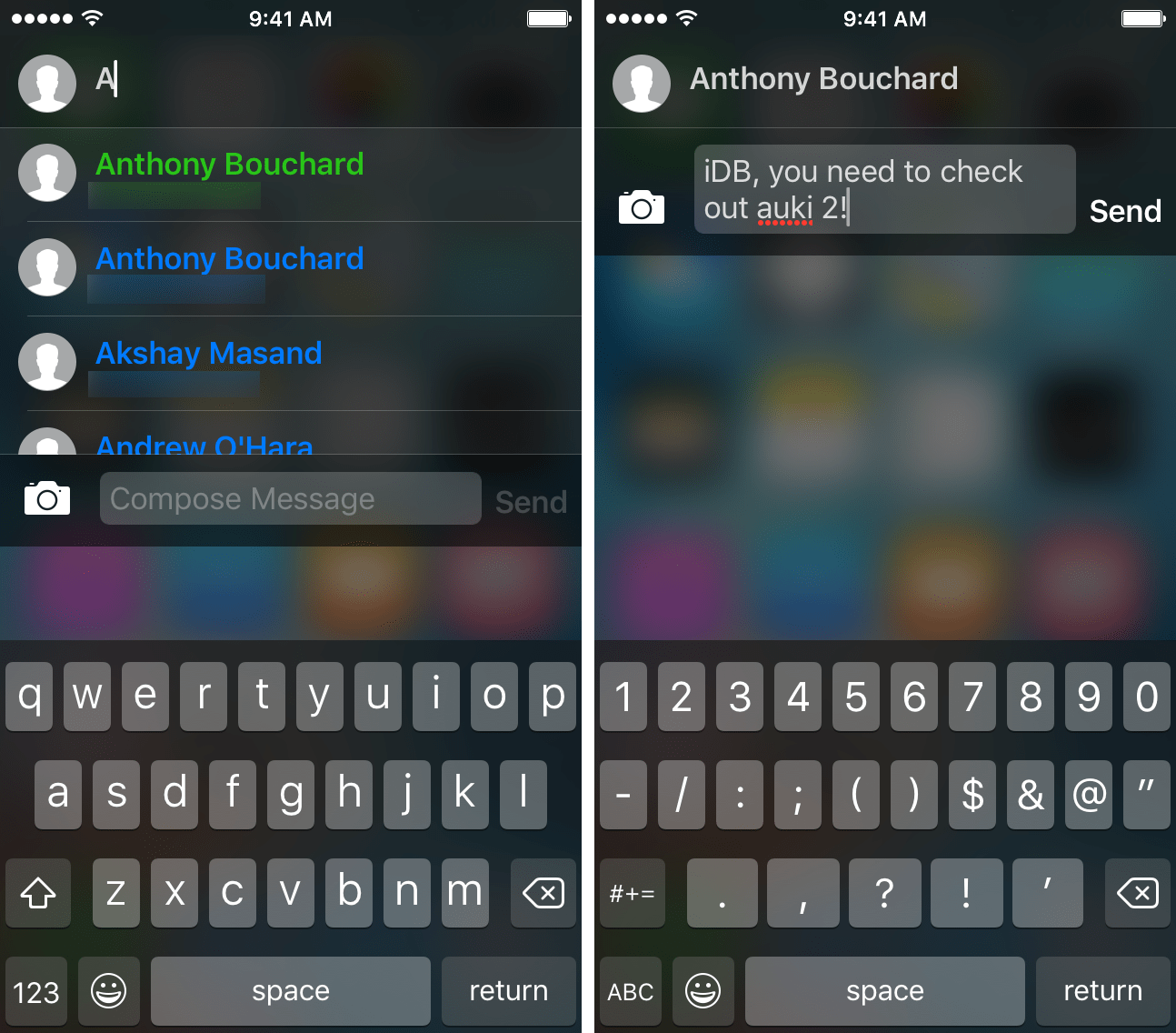 auki 2 quick compose