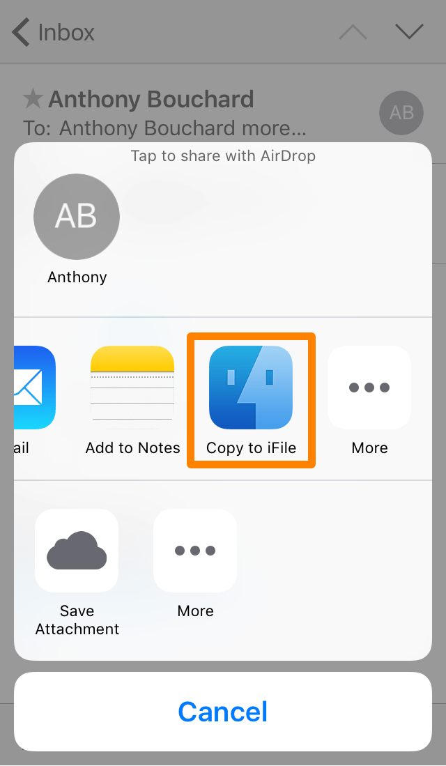 Installing Deb File Copy to iFile
