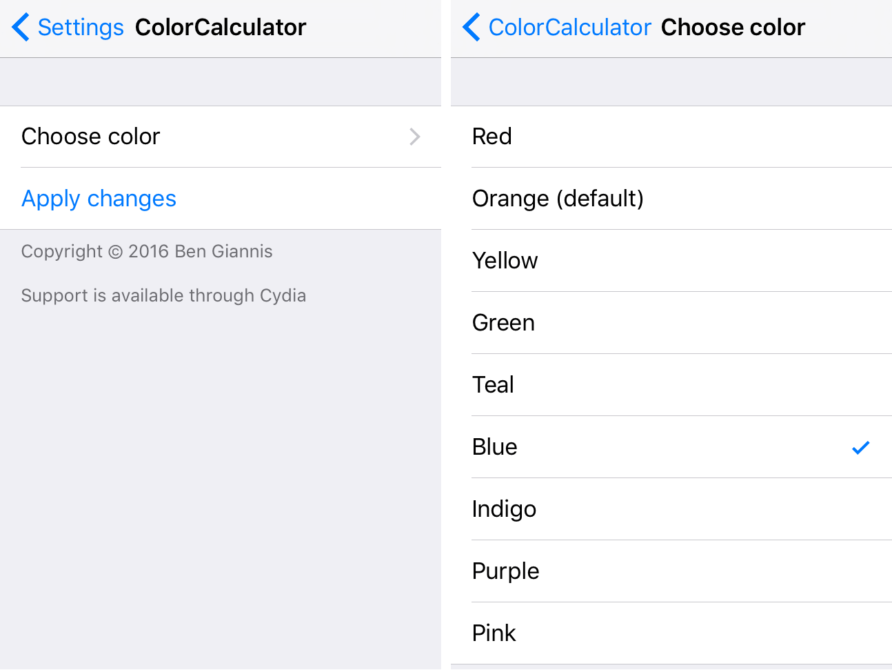 ColorCalculator Prefs
