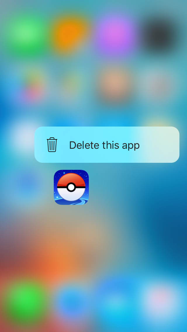 Force Delete App Store App