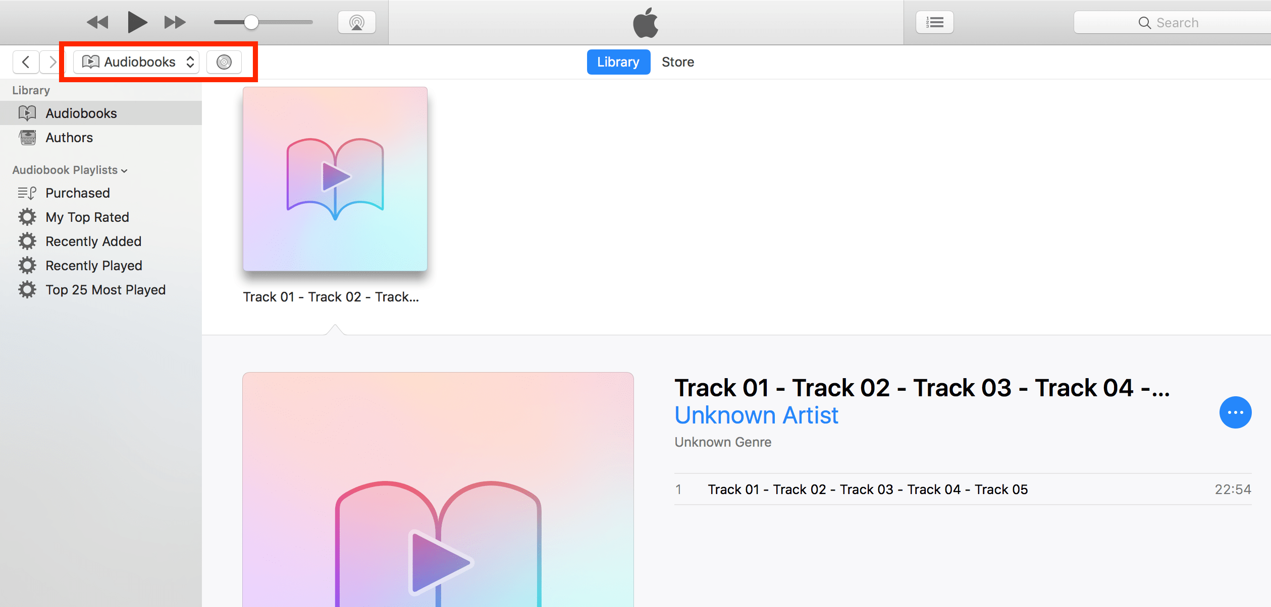How to convert music tracks to Audiobook in iTunes