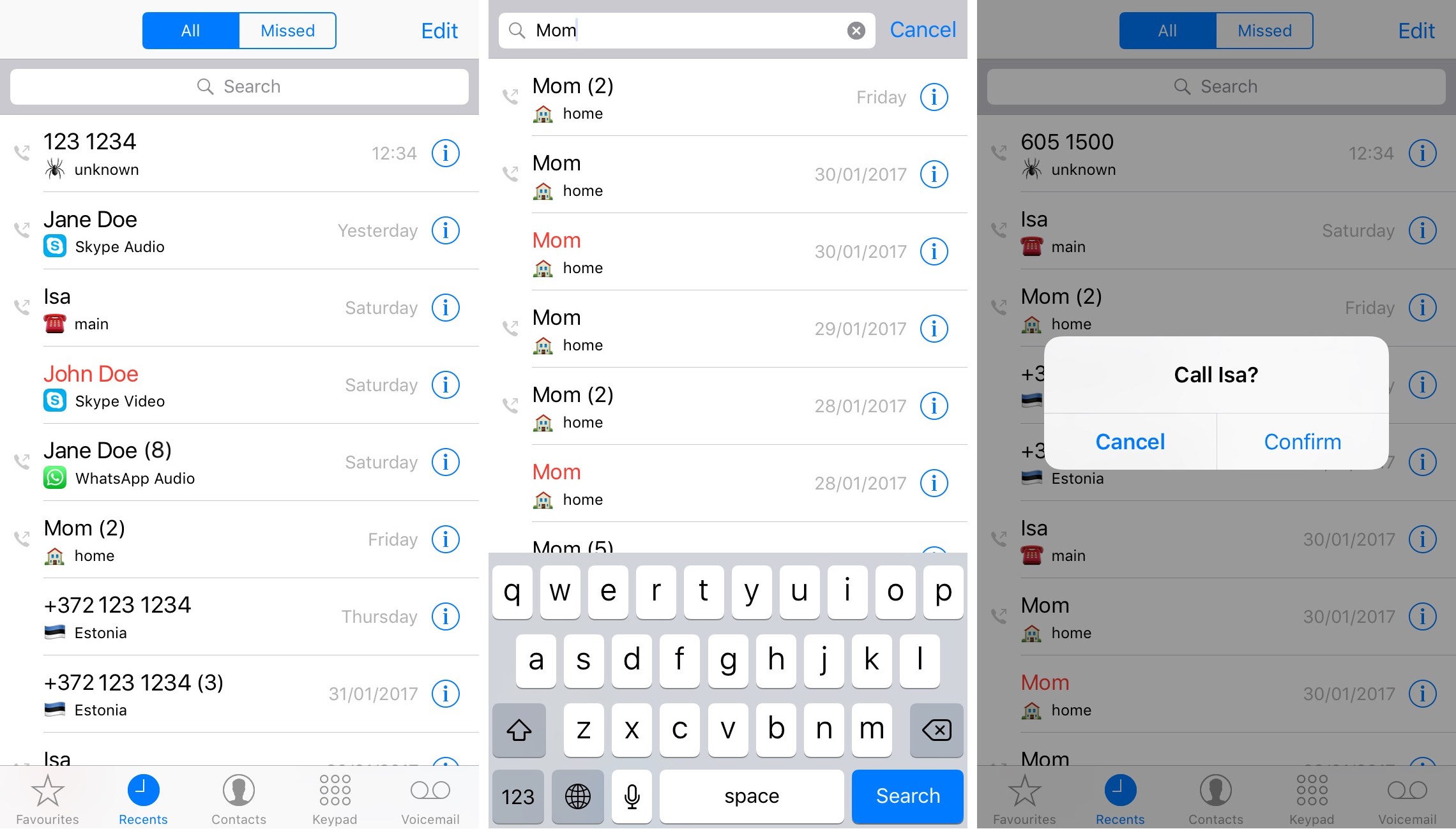 RecentCalls+ brings a slew of improvements to the Recents list in the
