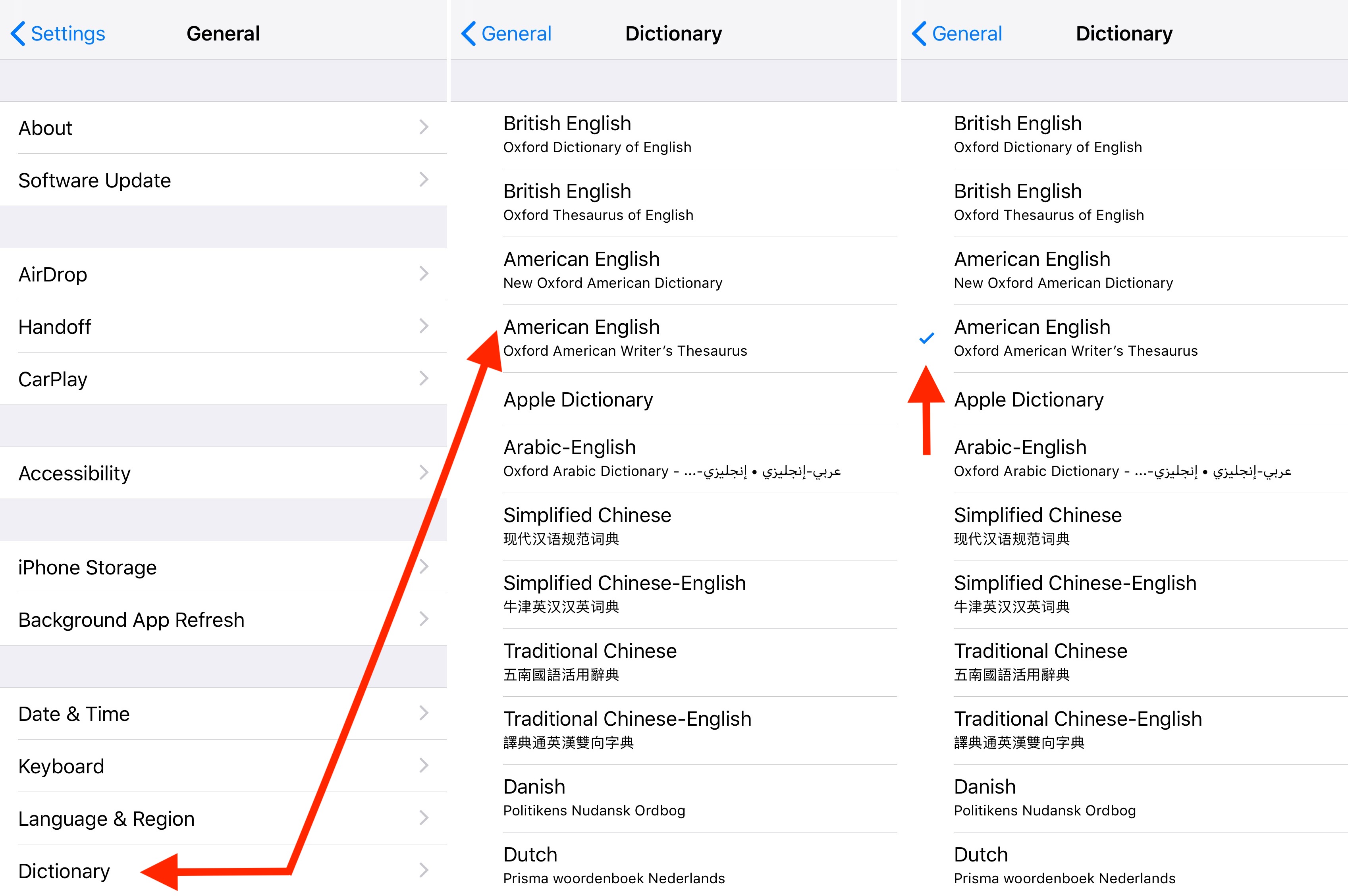 How to turn on and use the builtin iPhone thesaurus with ease