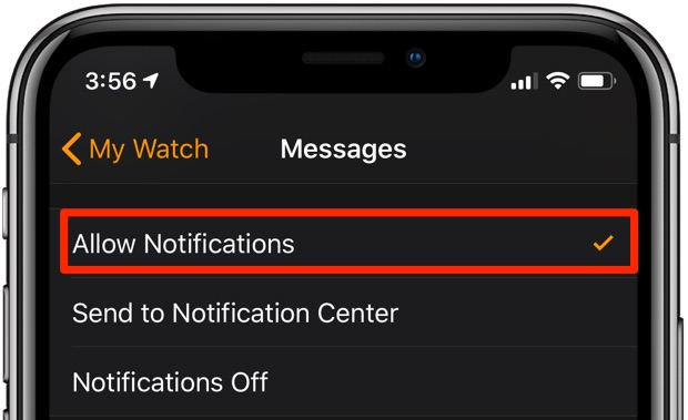 How to deliver Apple Watch notifications quietly