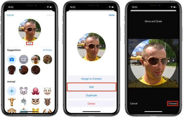 Creating An Imessage Profile With A Custom Profile Picture And