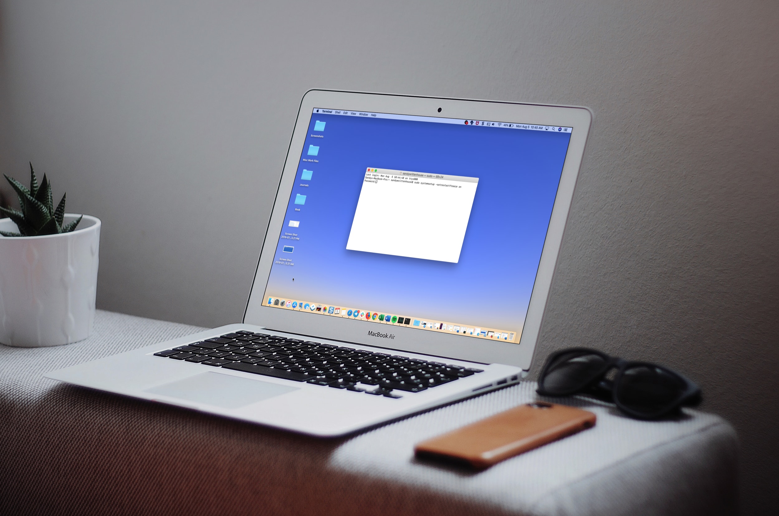 How to set Mac to autorestart after a crash or power outage
