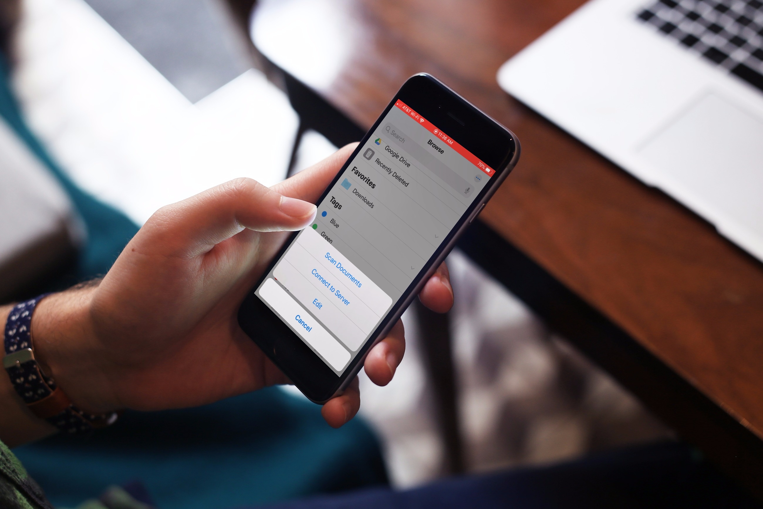How to scan documents directly from the Files app on iPhone and iPad