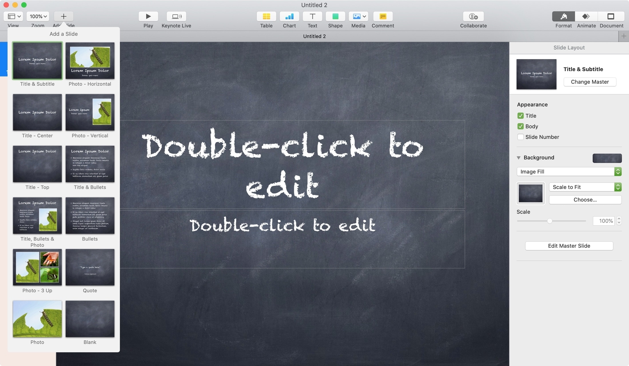 How to effectively set up your Keynote presentation