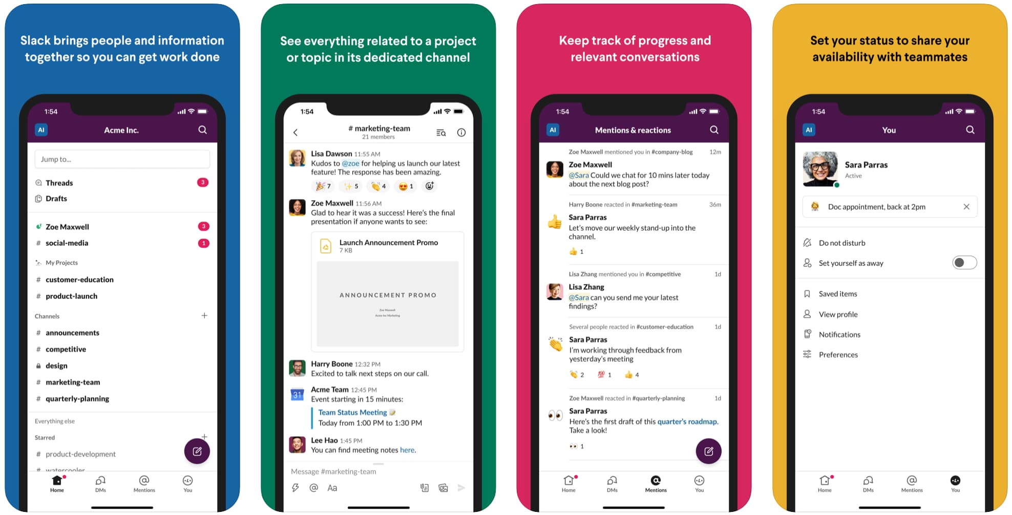 Slack for iOS gets a redesigned layout to make navigation less complicated