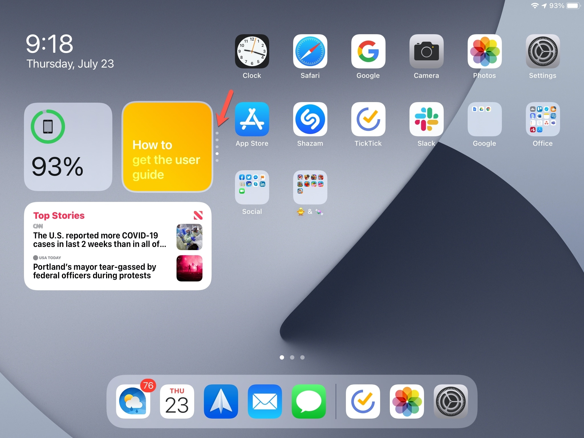 How to use widgets on your iPad Home screen