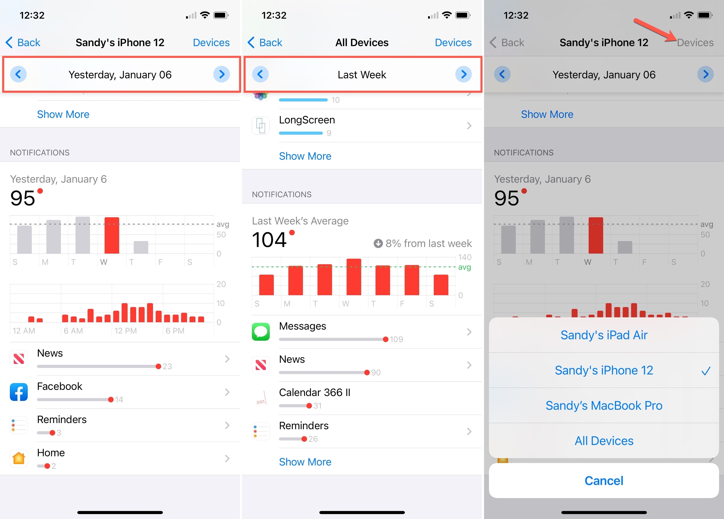 See the number of notifications you’re getting on iOS and Mac