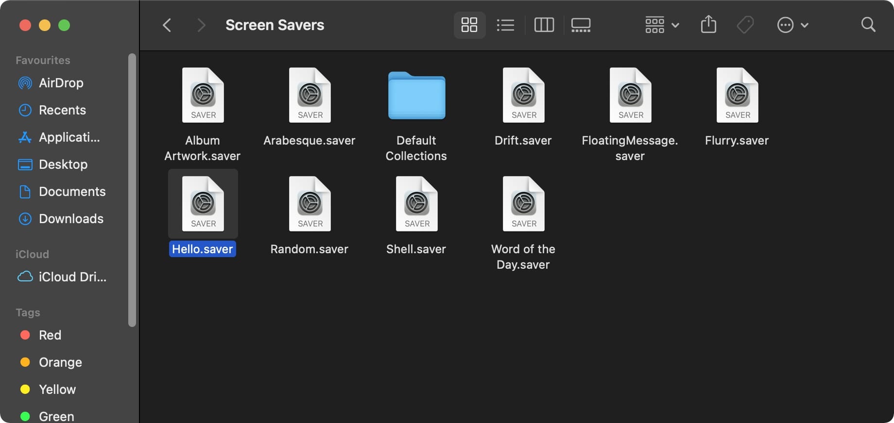 How To Install The Hello Screensaver On Macos Big Sur