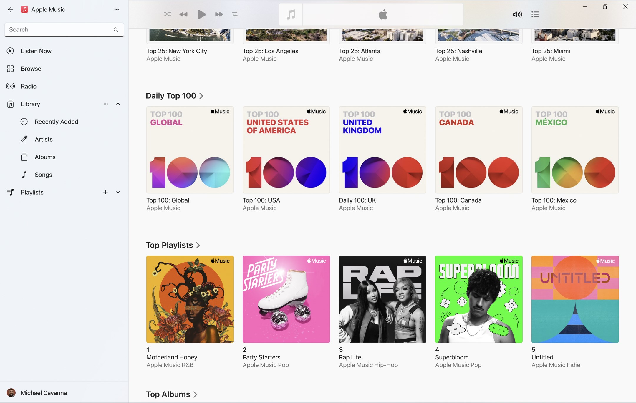 Standalone Apple Music, TV and Devices apps launch on Windows
