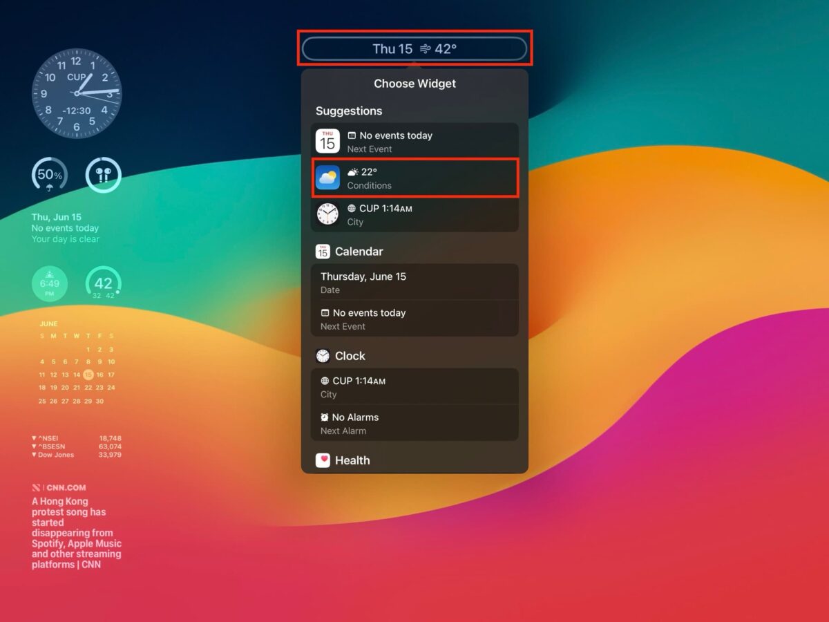 How to add widgets to your iPad Lock Screen in iPadOS 17
