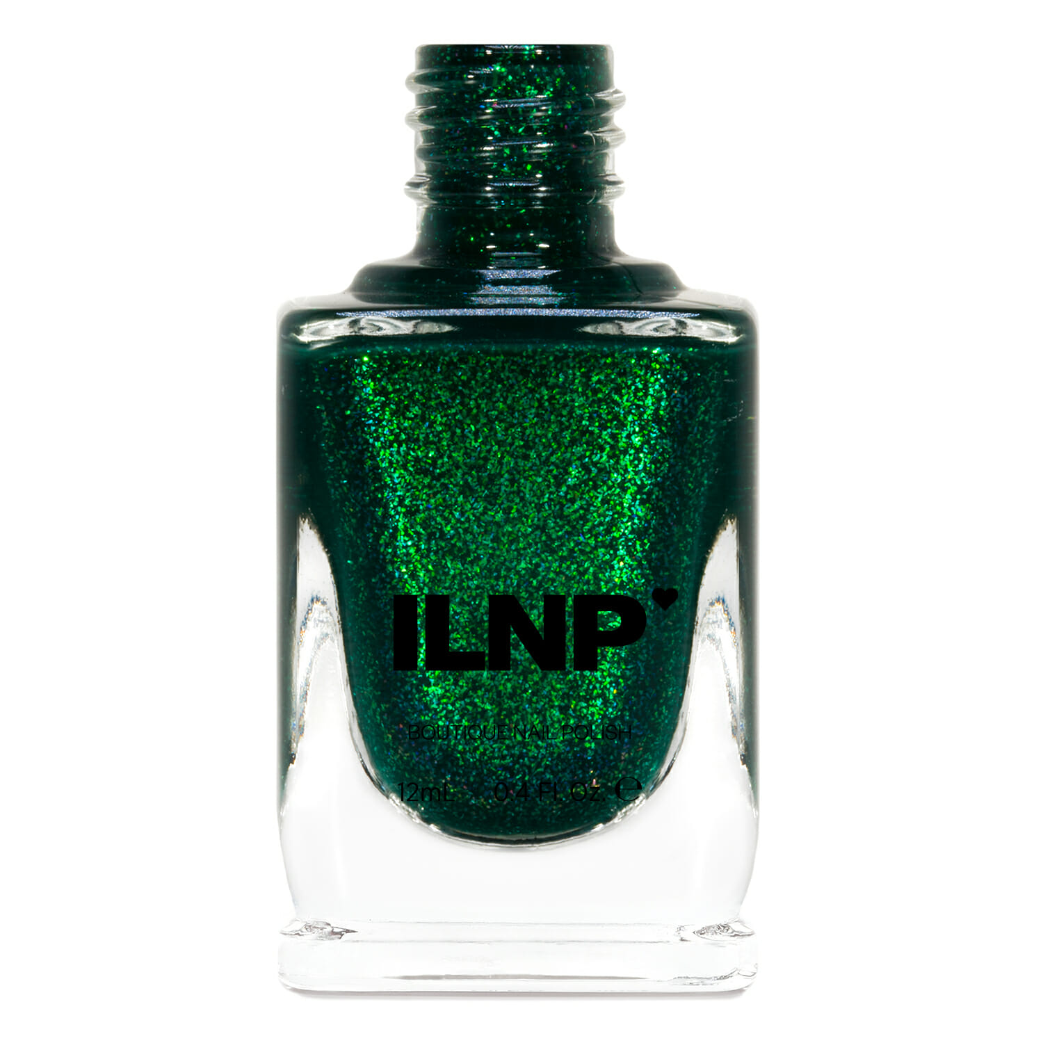 ILNP Good Fortune Radiant Emerald Green Shimmer Nail Polish