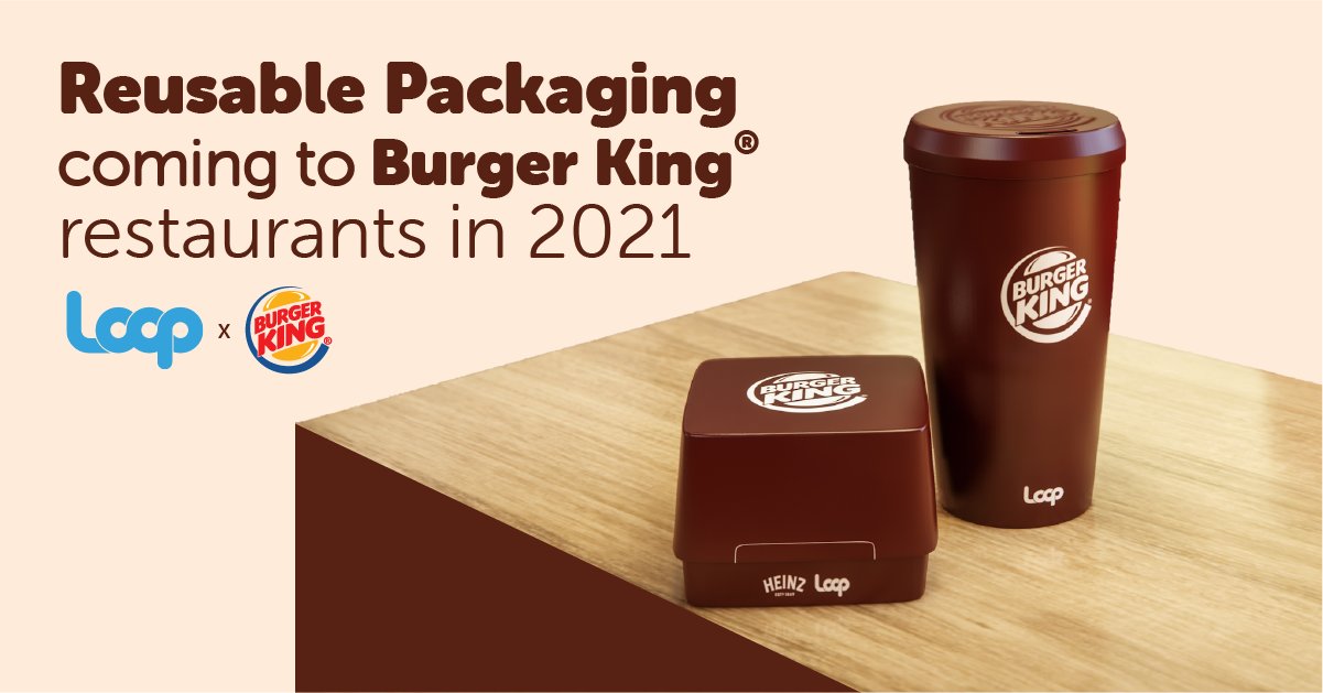 Packaging sostenible Burger King envasará sus hamburguesas en