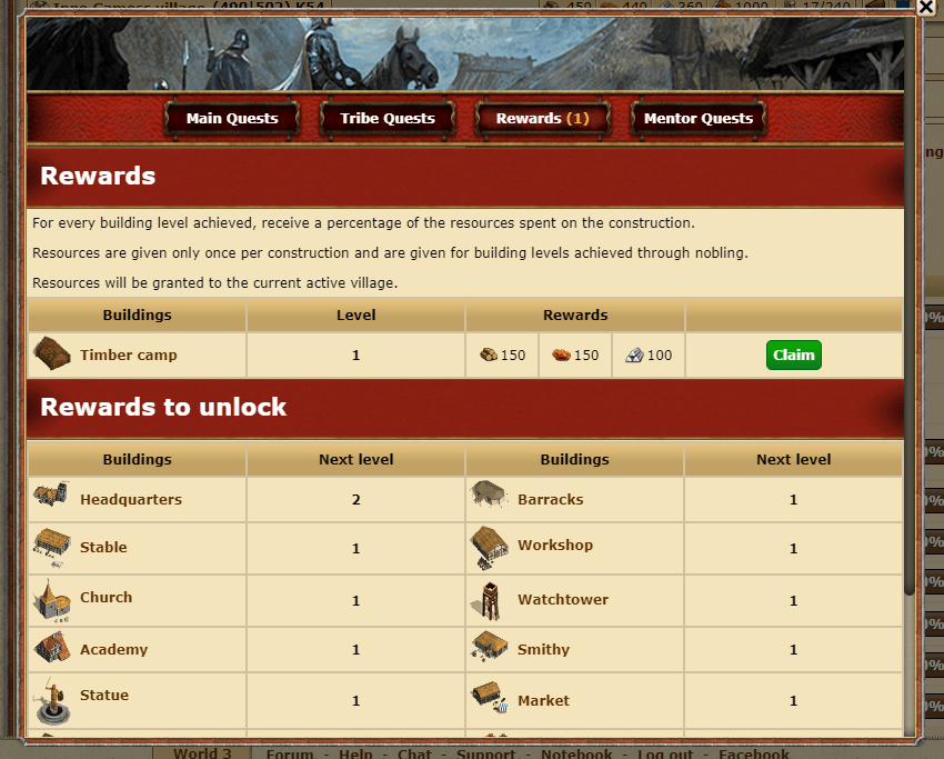 Game Updates Page 3 Tribal Wars EN