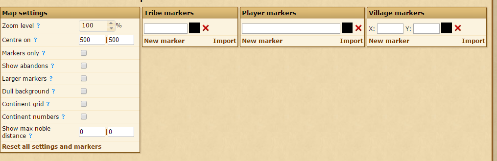 Araçlar / Twstats Tribal Wars TR