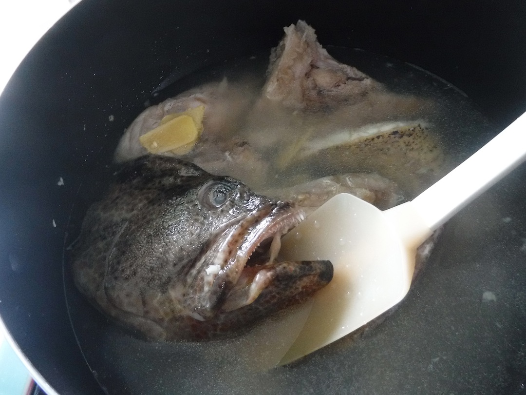 WEEKEND CHEF Recipe Comforting Fish Head Soup for the chilly holiday