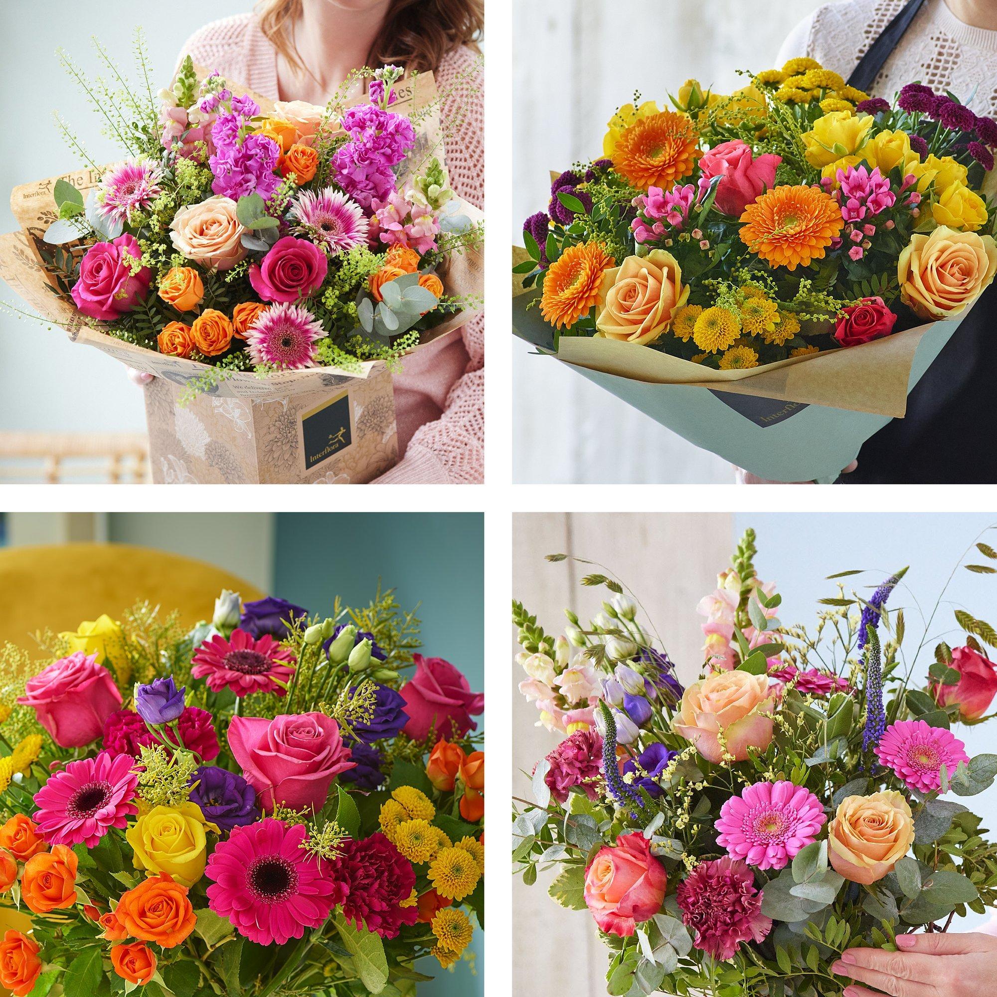 Centenary Celebration Bright Bouquet Interflora