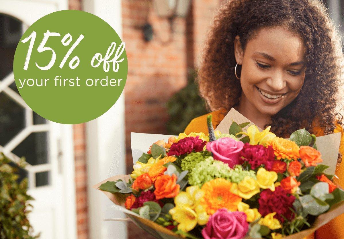 Interflora Discount Codes & Offers 15 off first order Interflora