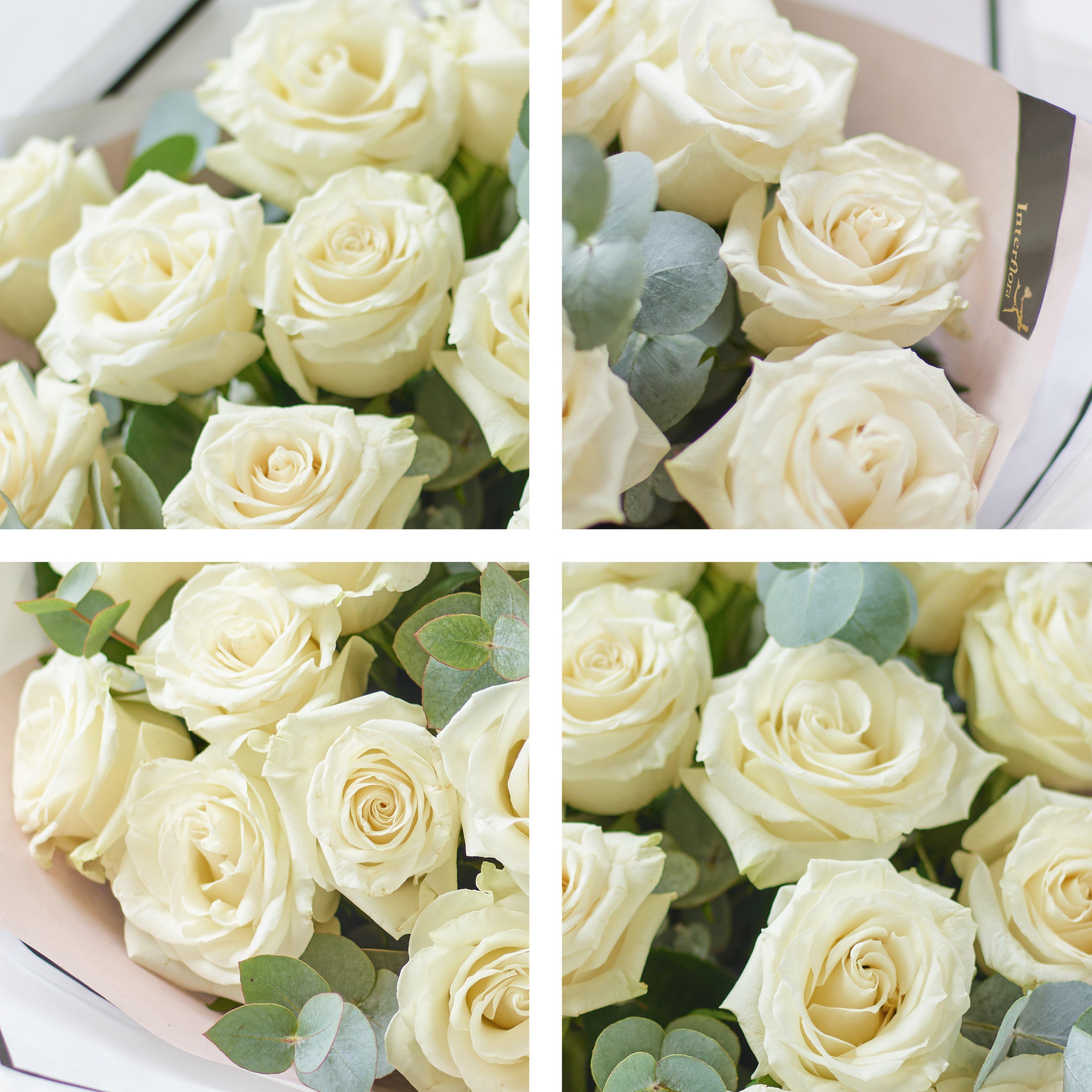 White Rose Gift Set Beautifully Simple Interflora