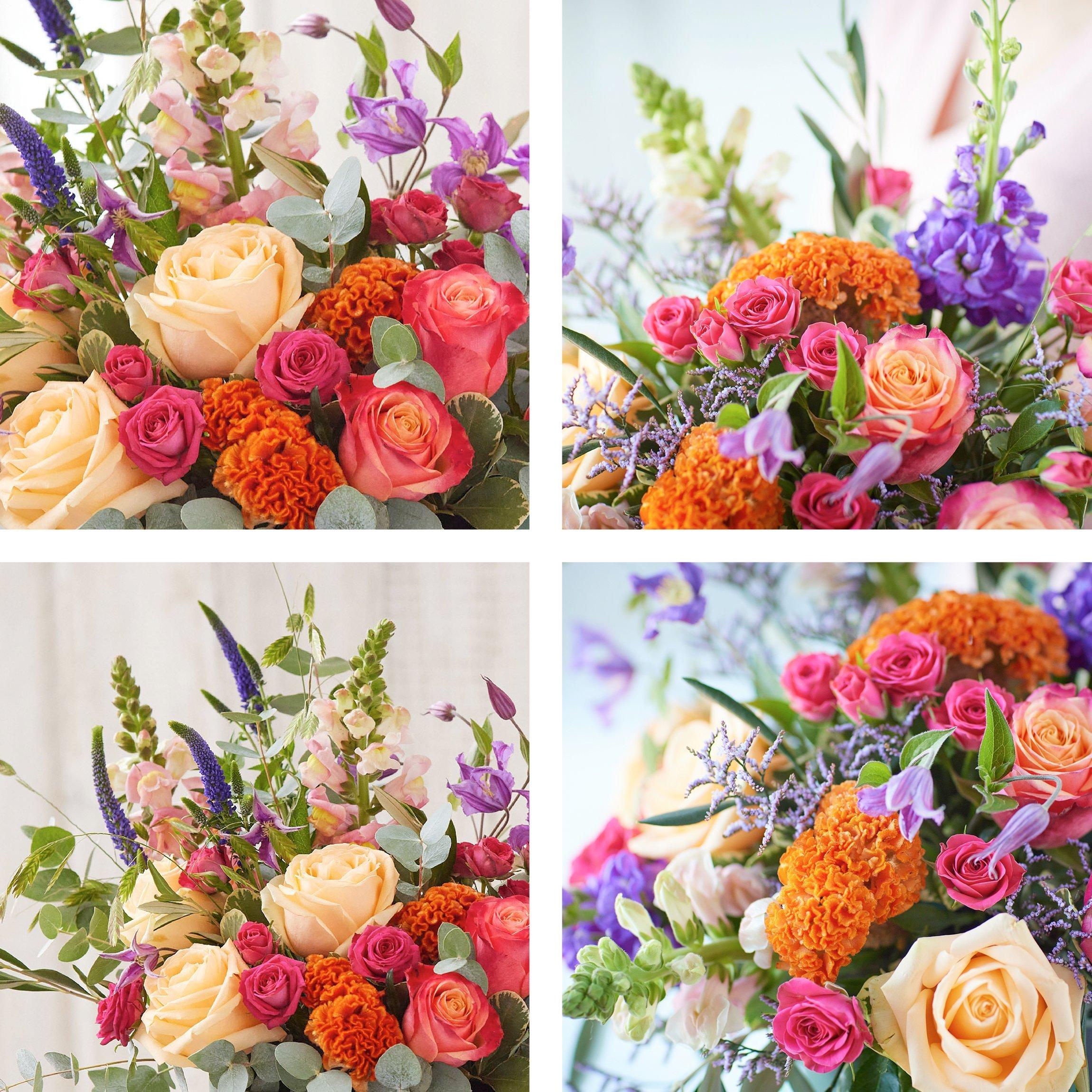 Luxury Hatbox Flower Arrangement Interflora Ireland