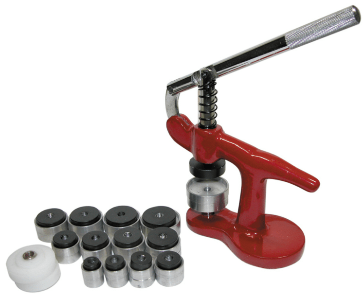 Watch Case Press Operating Instructions Shor International