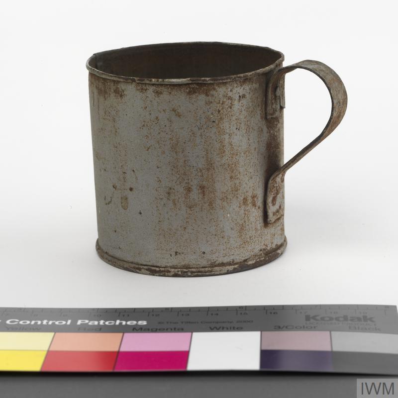 mug made from a condensed milk tin (EPH 4052)