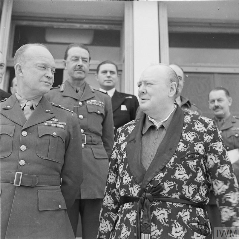 WINSTON CHURCHILL DURING THE SECOND WORLD WAR IN NORTH AFRICA