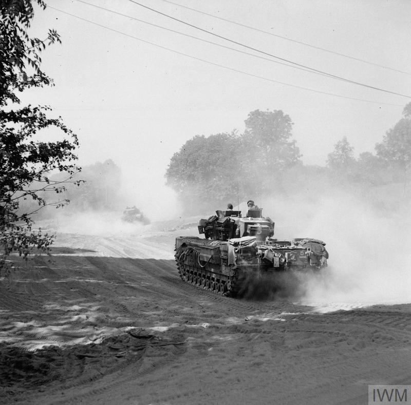 BRITISH TANKS IN NW EUROPE 194445 Imperial War Museums