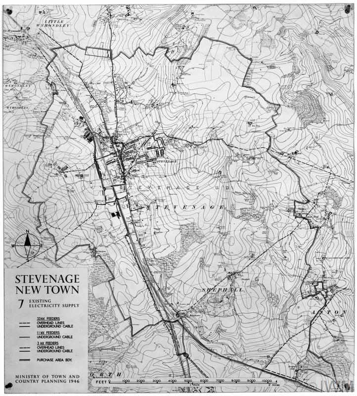POST WAR PLANNING AND RECONSTRUCTION IN BRITAIN STEVENAGE NEW TOWN