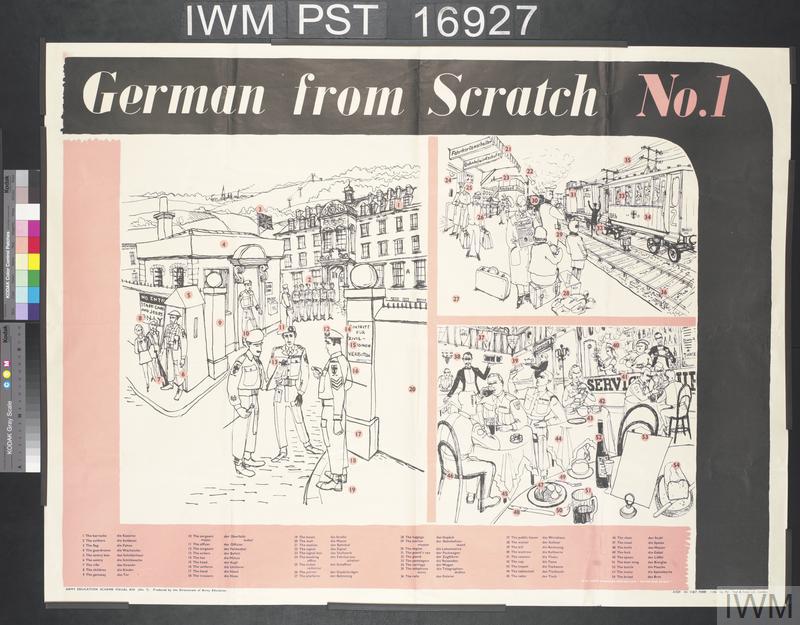 German from Scratch Number One (recto) German from Scratch Two