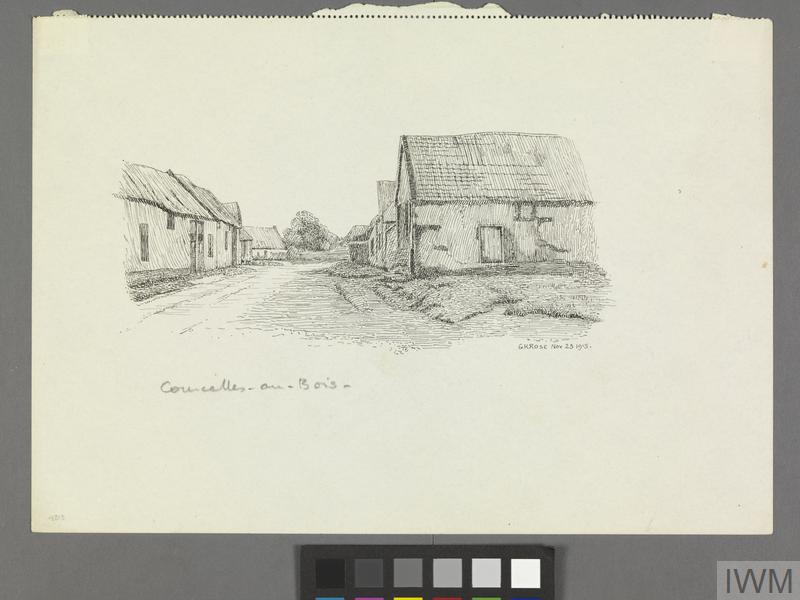 CourcellesauBois, November 23 1915 Imperial War Museums