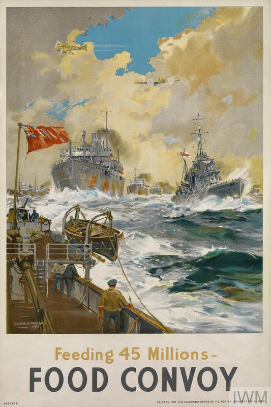 Feeding 45 Millions Food Convoy Imperial War Museums