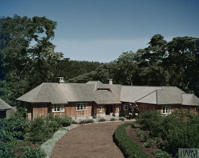 THE ROYAL LODGE BY THE SAGANA RIVER, KENYA, WHERE PRINCESS ELIZABETH
