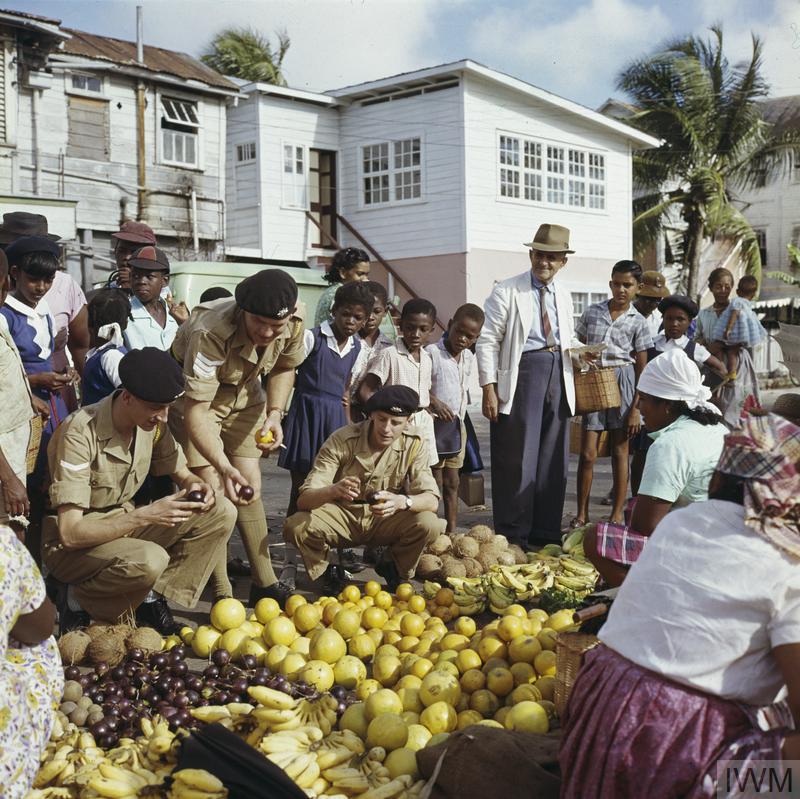 THE BRITISH ARMY IN BRITISH GUIANA (GUYANA), APRIL 1962 Imperial War