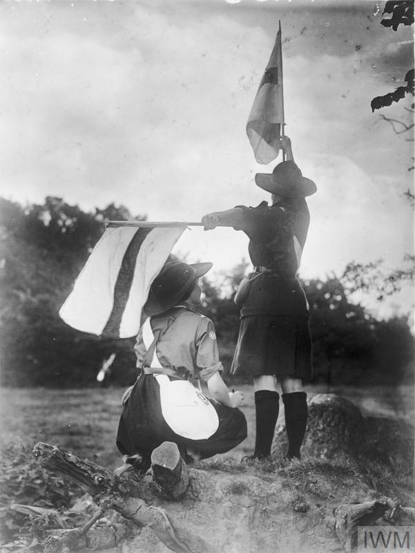 THE GIRL GUIDES ASSOCIATION IN BRITAIN, 19141918 Imperial War Museums