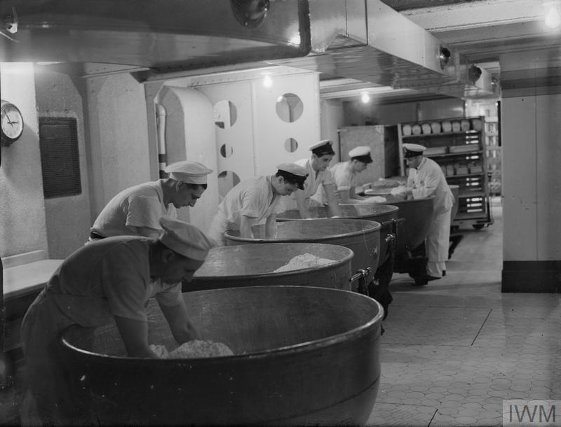 THE DESTROYER DEPOT SHIP HMS TYNE. SEPTEMBER 1941, ON BOARD THE DESTROYER DEPOT SHIP OF THE HOME
