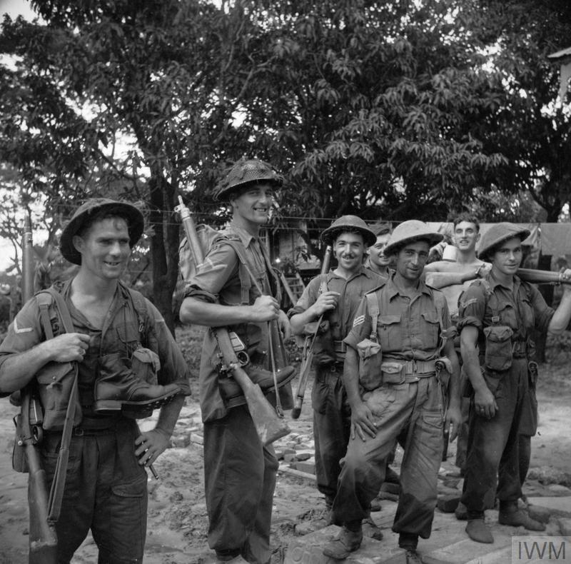 THE BRITISH ARMY IN BURMA 1945 Imperial War Museums