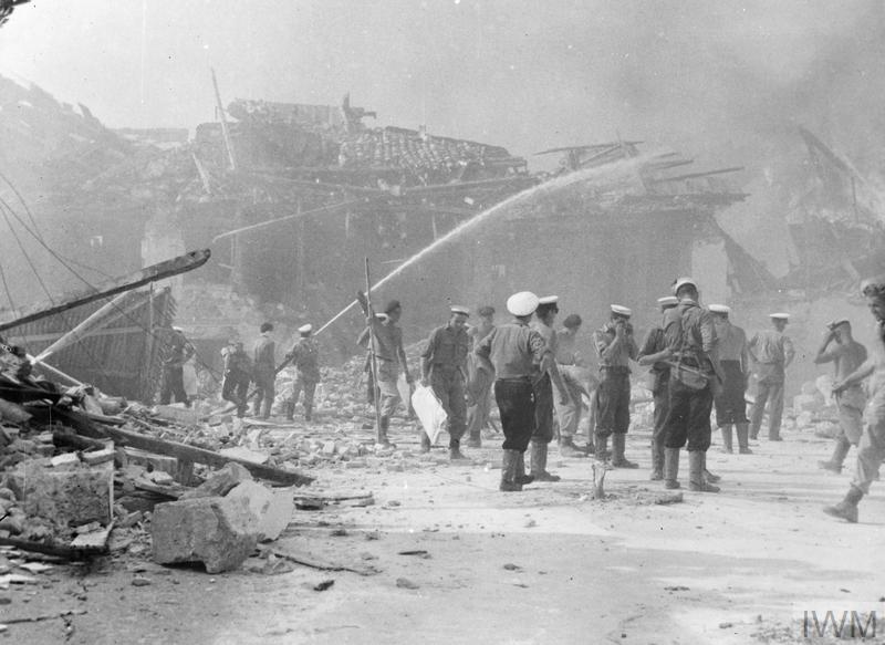 THE GREEK EARTHQUAKE. AUGUST 1953, IN THE GREEK IONIAN ISLANDS OF