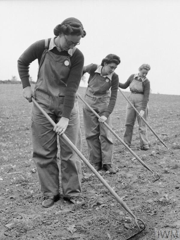 BATTLE OF THE LAND THE WORK OF THE WOMEN'S LAND ARMY ON THE BRITISH