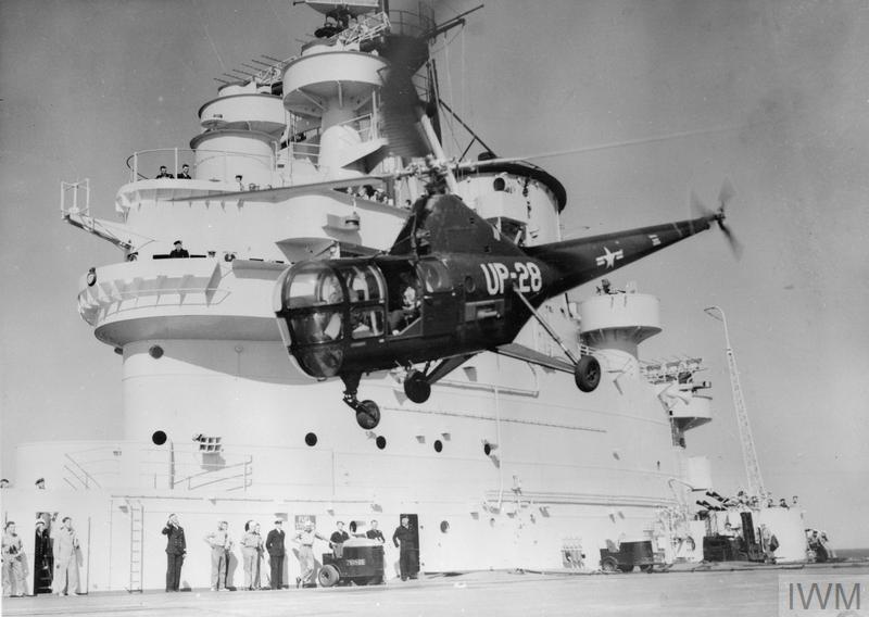 HELICOPTERS IN KOREAN WATERS. SEPTEMBER 1951, HELICOPTER SERVICE IN THE