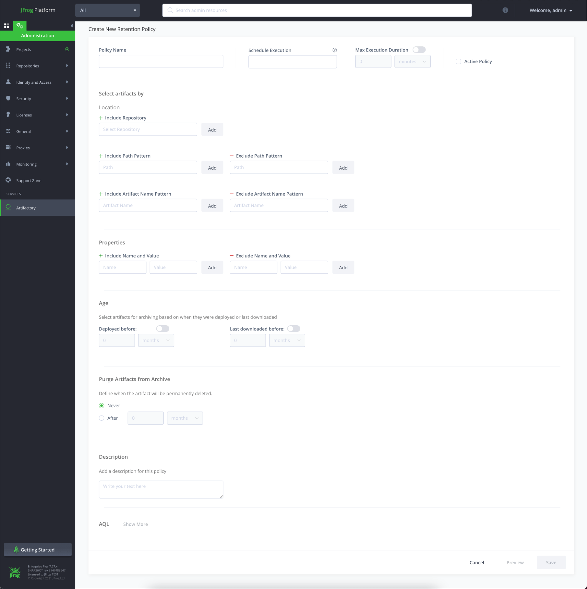 Archive Outdated Binaries With The New JFrog Cold Artifact Storage
