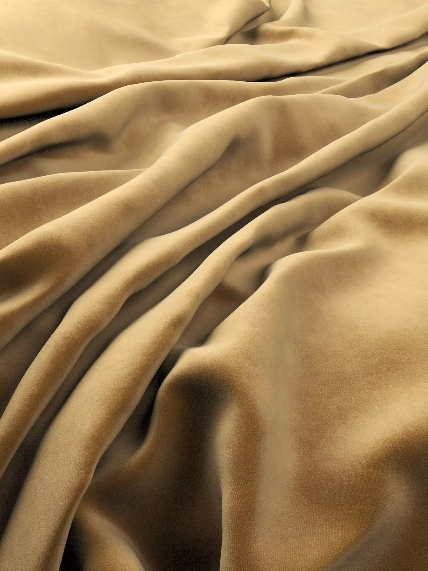 Swoon Plymouth Footstool, Easy Velvet Biscuit