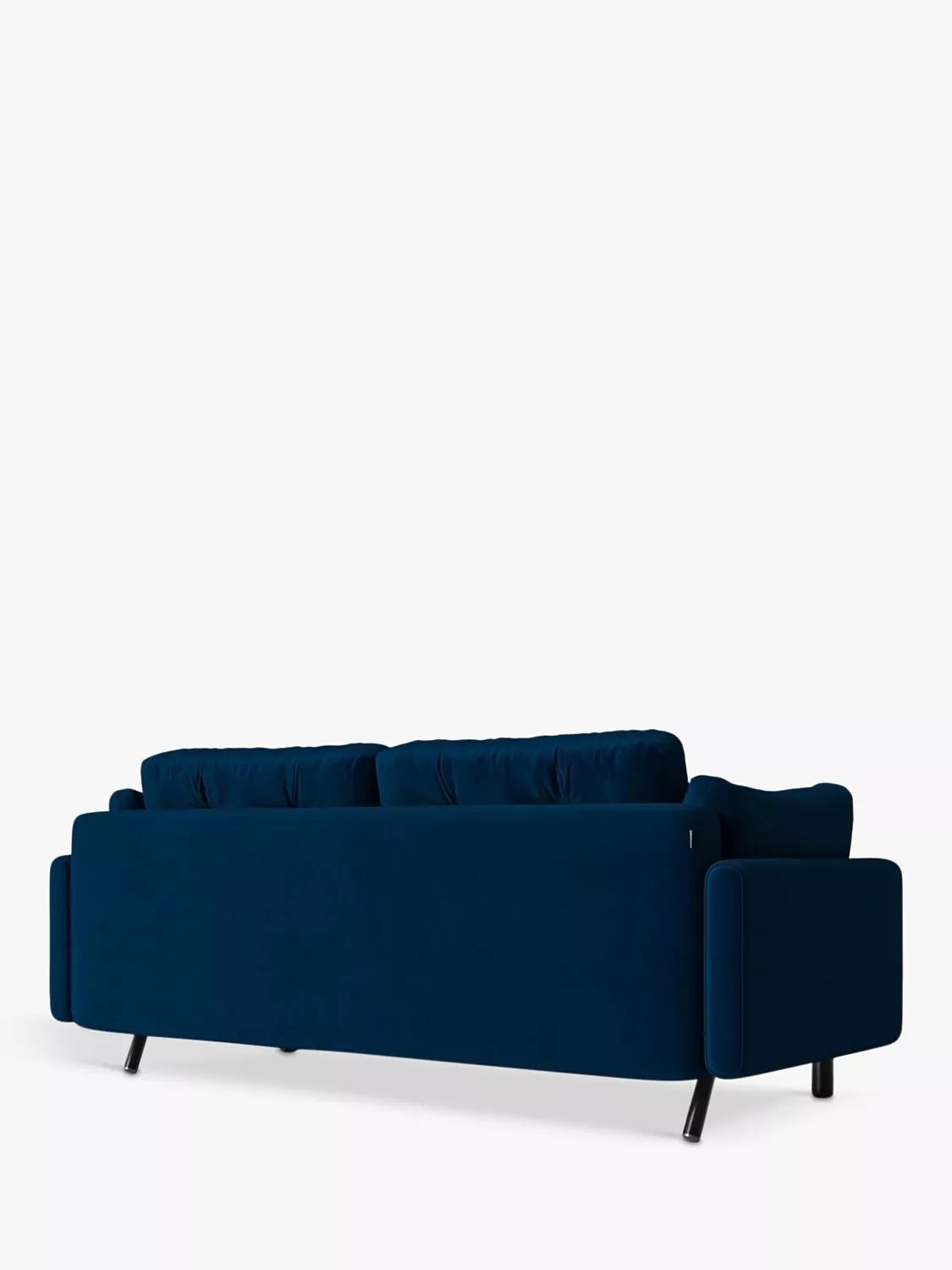 Swyft Model 04 Large 3 Seater Double Sofa Bed, Ecovelvet Indigo