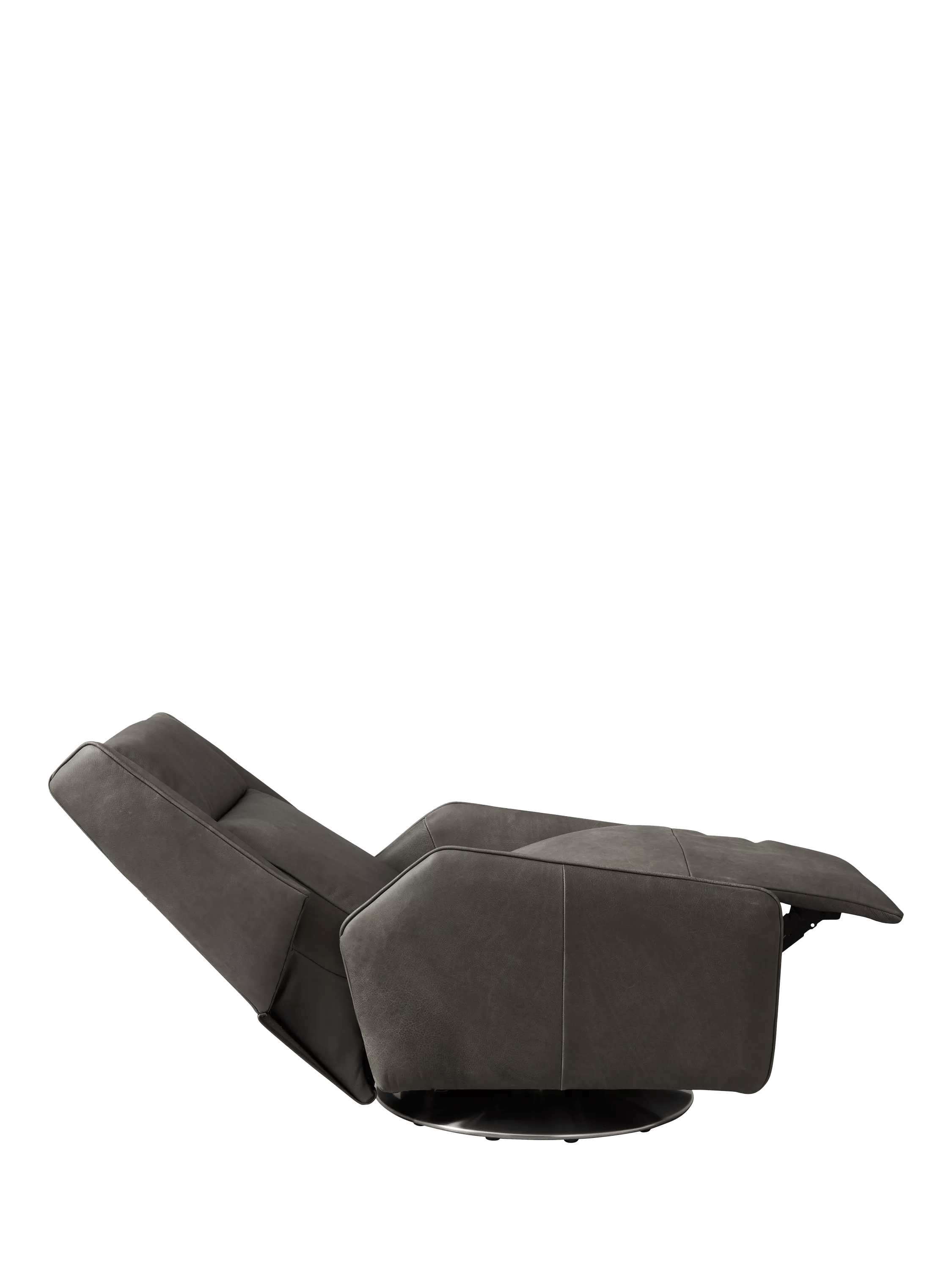 Halo Capri Recliner Armchair, Hand Tipped Pewter